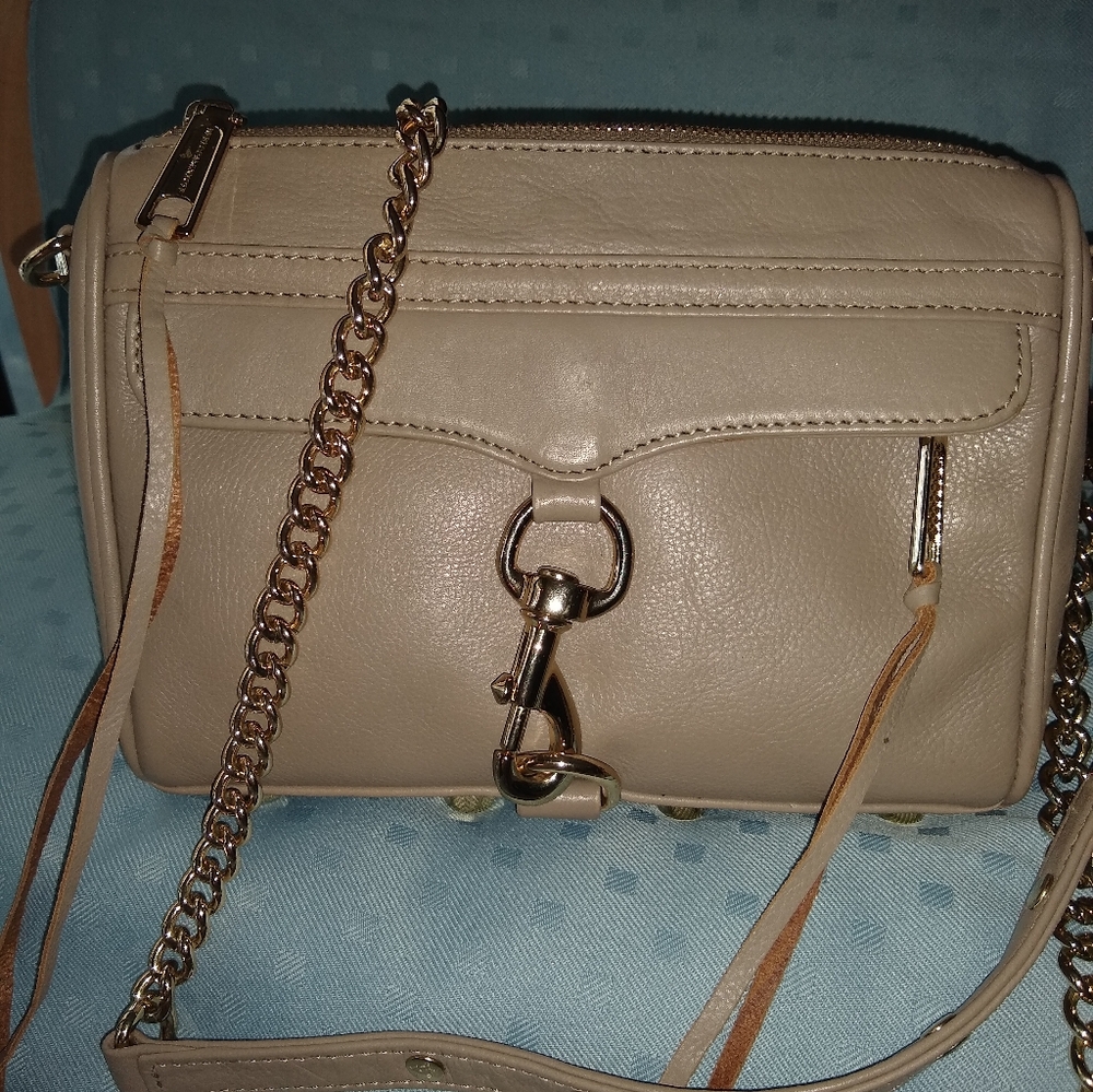 Rebecca Minkoff mini MAC crossbody bag.